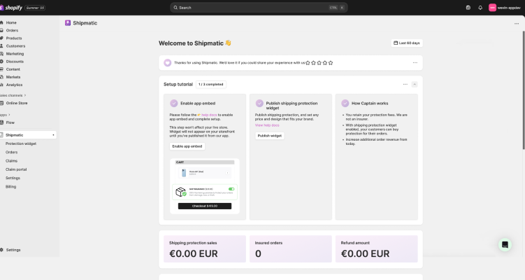 Shopify ecommerce website development
