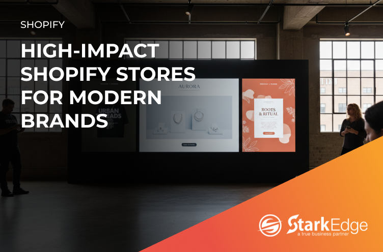 Shopify ecommerce website development at Stark Edge