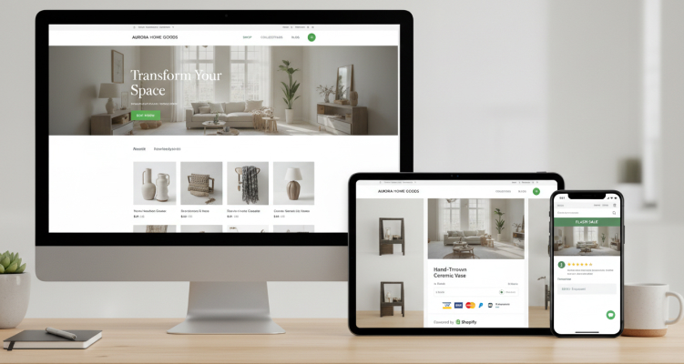 Shopify website development services at Stark Edge